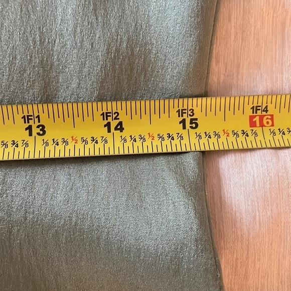 Domenico Vacca Dark Green Button Front Blouse - Picture 9 of 9